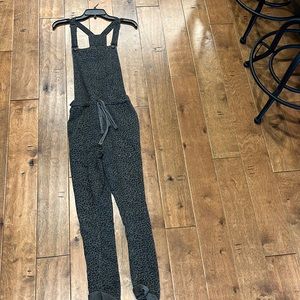 Green and Black Cheetah Print Overalls